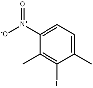 2-碘-1,3-二甲基-4-硝基苯 结构式