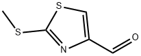 4-Thiazolecarboxaldehyde, 2-(methylthio)- (9CI) 化学構造式