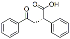 (S)-3-Benzoyl-2-phenylpropionic acid Struktur