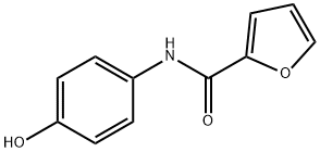 N-(4-羟基苯基)呋喃-2-甲酰胺, 4104-33-0, 结构式