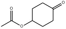 ACETIC ACID 4-OXO-CYCLOHEXYL ESTER Structure