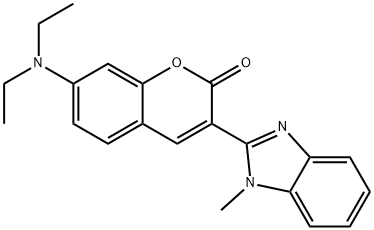 41044-12-6 3-(1-メチル-1H-ベンゾイミダゾール-2-イル)-7-(ジエチルアミノ)-2H-1-ベンゾピラン-2-オン