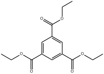 Triethyl 1,3,5-benzenetricarboxylate Struktur