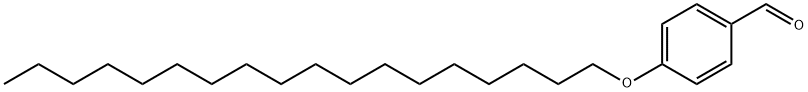 4-OCTADECYLOXYBENZALDEHYDE Struktur