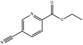 ethyl 5-cyano-2-pyridinecarboxylate 化学構造式