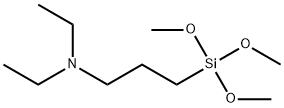 (N,N-Diethyl-3-aminopropyl)trimethoxysilane Struktur
