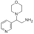 (2-モルホリン-4-イル-2-ピリジン-3-イルエチル)アミン 化学構造式