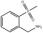 2-甲砜基苄胺, 410545-65-2, 结构式