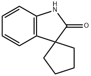 1`,2`-二氢螺[环戊烷-1,3`-吲哚]-2`-酮 结构式