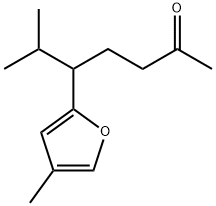 6-Methyl-5-(4-methyl-2-furyl)-2-heptanone,41059-93-2,结构式