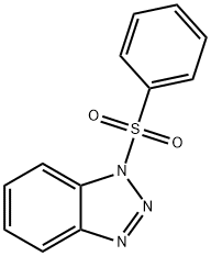 1-(苯磺酰)-1H-苯并三唑,4106-18-7,结构式