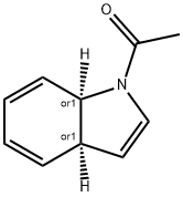 1H-인돌,1-아세틸-3a,7a-디하이드로-,시스-(9CI)