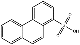 1-Phenanthrenesulfonic acid 结构式