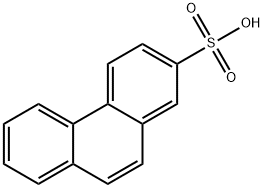 2-フェナントレンスルホン酸 化学構造式