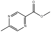METHYL 5-METHYLPYRAZINE-2-CARBOXYLATE Struktur