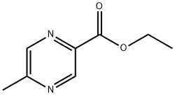 5-甲基吡嗪-2-甲酸乙酯, 41110-34-3, 结构式