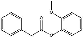 ベンゼン酢酸2-メトキシフェニル 化学構造式