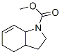 1H-Indole-1-carboxylic  acid,  2,3,3a,4,5,7a-hexahydro-,  methyl  ester Structure