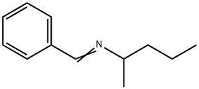 N-(Phenylmethylene)-2-pentanamine Structure