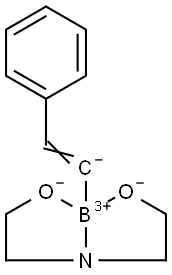 BETA-STYRYLBORONIC ACID DIETHANOLAMINE ESTER 化学構造式