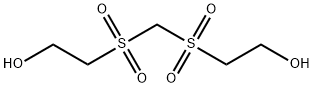 2,2'-[メチレンビス(スルホニル)]ビスエタノール 化学構造式
