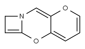 7H-Azeto[2,1-b]pyrano[2,3-e][1,3]oxazine(9CI) Structure