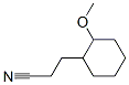 Cyclohexanepropanenitrile, 2-methoxy- (9CI) Structure