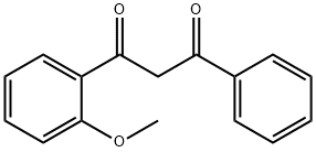 1-(2-甲氧苯基)-3-苯基丙烷-1,3-二酮 结构式