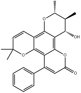 inophyllum B Structure