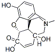 7,8-ジデヒドロ-4,5α-エポキシ-17-メチル-3,14-ジヒドロキシモルフィナン-6-オン 化学構造式