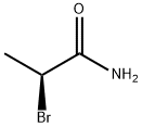 [S,(-)]-2-Bromopropionamide Structure