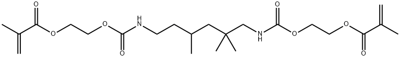 BIS(2-METHACRYLOXYETHYL)-N,N'-1,9-NONYLENE BISCARBAMATE Structure