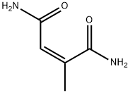(Z)-2-Methyl-2-butenediamide 结构式