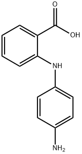 2-[(4-Aminophenyl)amino]benzoic acid 结构式