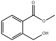 2-(ヒドロキシメチル)安息香酸メチル 化学構造式