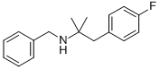 N-Benzyl-1-(4-fluorophenyl)-2-methyl-2-aminopropane Structure