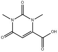 1,3-ジメチルオロチン酸 化学構造式