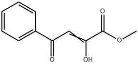 METHYL (2Z)-2-HYDROXY-4-OXO-4-PHENYLBUT-2-ENOATE Struktur
