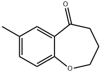 7-METHYL-3,4-DIHYDRO-2H-BENZO[B]OXEPIN-5-ONE Structure