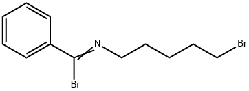 N-(5-Bromopentyl)benzimidoyl bromide Structure