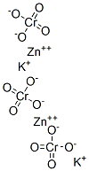 chromic acid, potassium zinc salt Structure