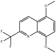 5,8-diMethoxy-2-(trifluoroMethyl)quinoline Structure