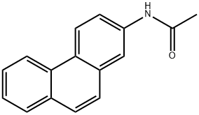 N-phenanthren-2-ylacetamide Struktur