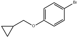 1-Bromo-4-(cyclopropylmethoxy)benzene Structure