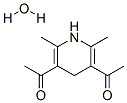 Ethanone, 1,1-(1,4-dihydro-2,6-dimethyl-3,5-pyridinediyl)bis-, monohydrate (9CI) Structure