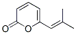 2H-Pyran-2-one, 6-(2-methyl-1-propenyl)- (9CI) Structure