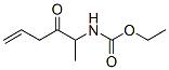 Carbamic  acid,  (1-methyl-2-oxo-4-pentenyl)-,  ethyl  ester  (9CI) 化学構造式