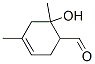 3-Cyclohexene-1-carboxaldehyde, 6-hydroxy-4,6-dimethyl- (9CI) Structure