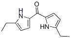 Methanone, bis(5-ethyl-1H-pyrrol-2-yl)- (9CI) Structure