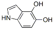 1H-Indole-4,5-diol (9CI) 结构式
